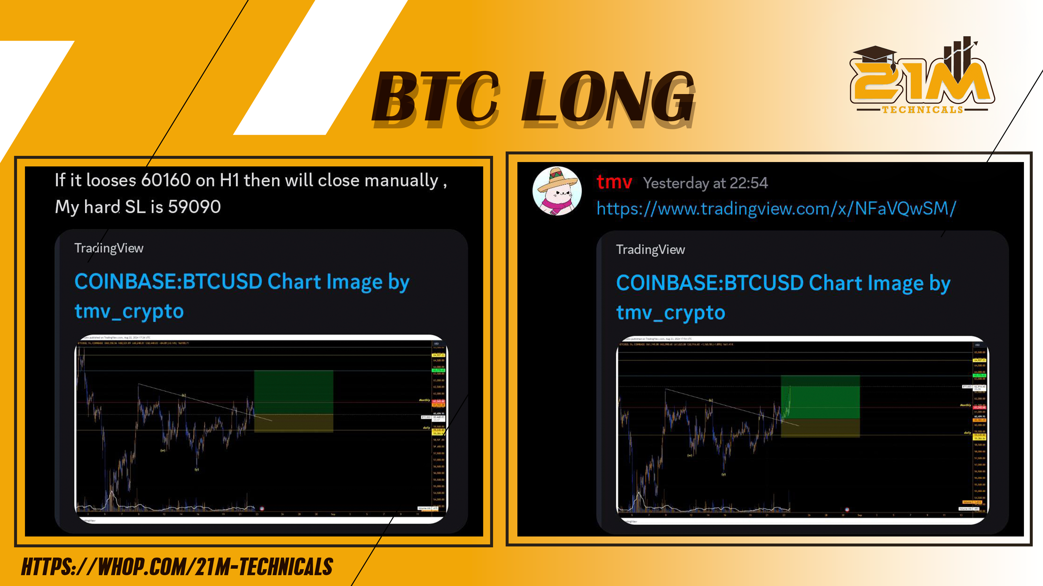 BTC LONG BY TMV FOR 3R GAINS