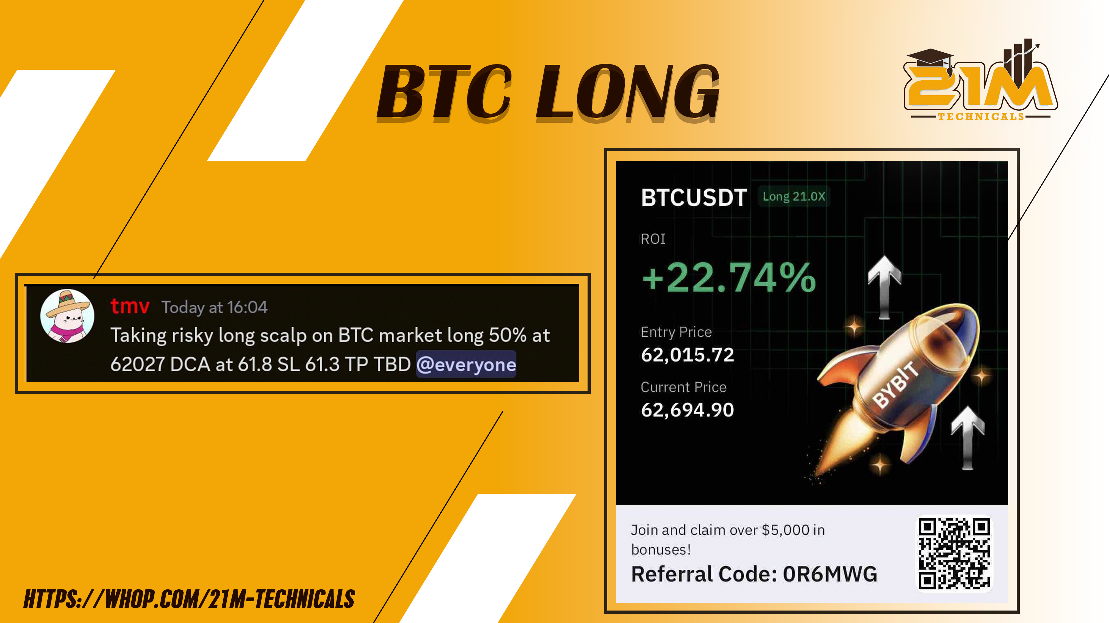 BTC LONG BY TMV