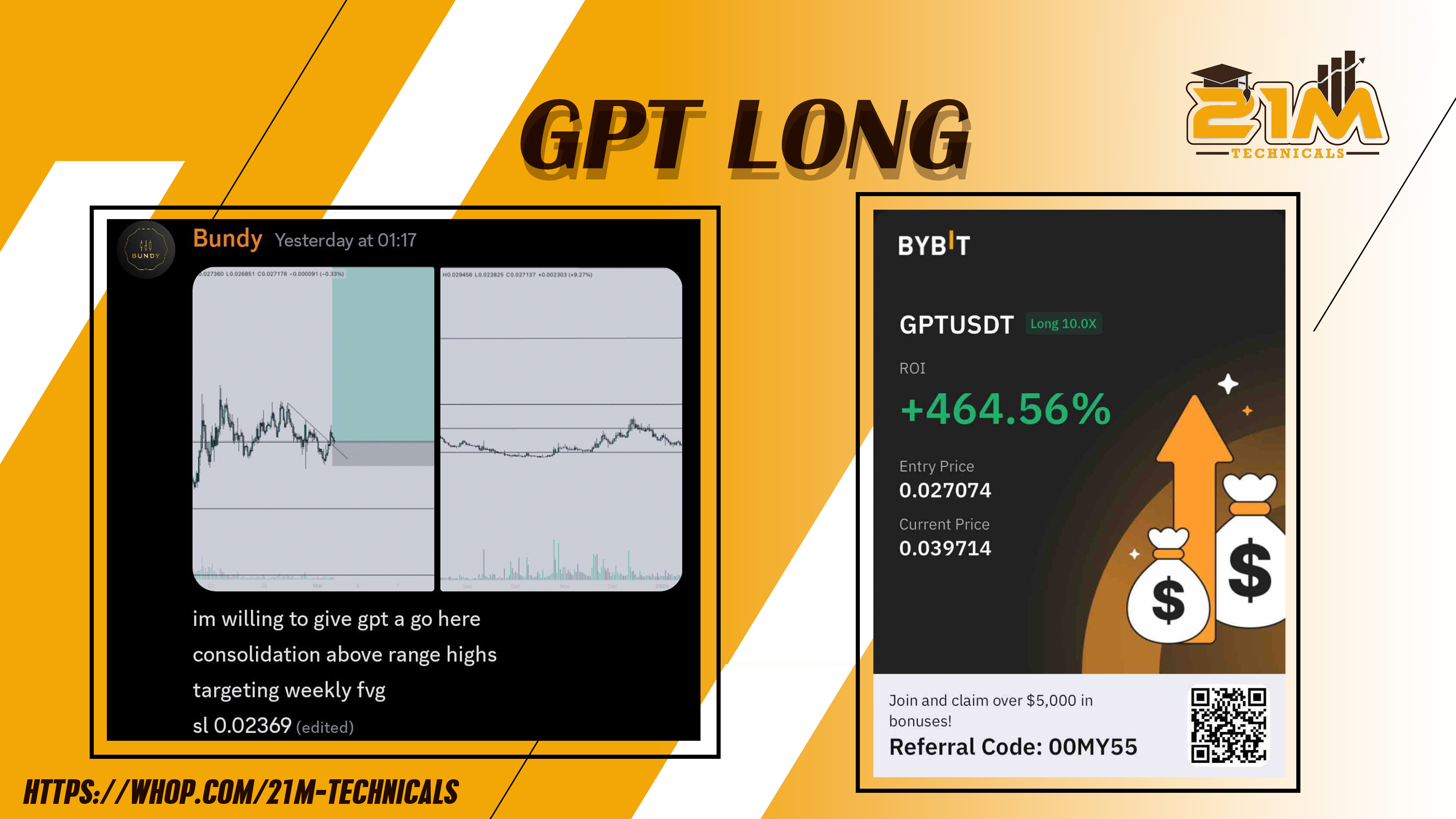 GPT LONG BY BUNDY FOR A 46% MOVE.