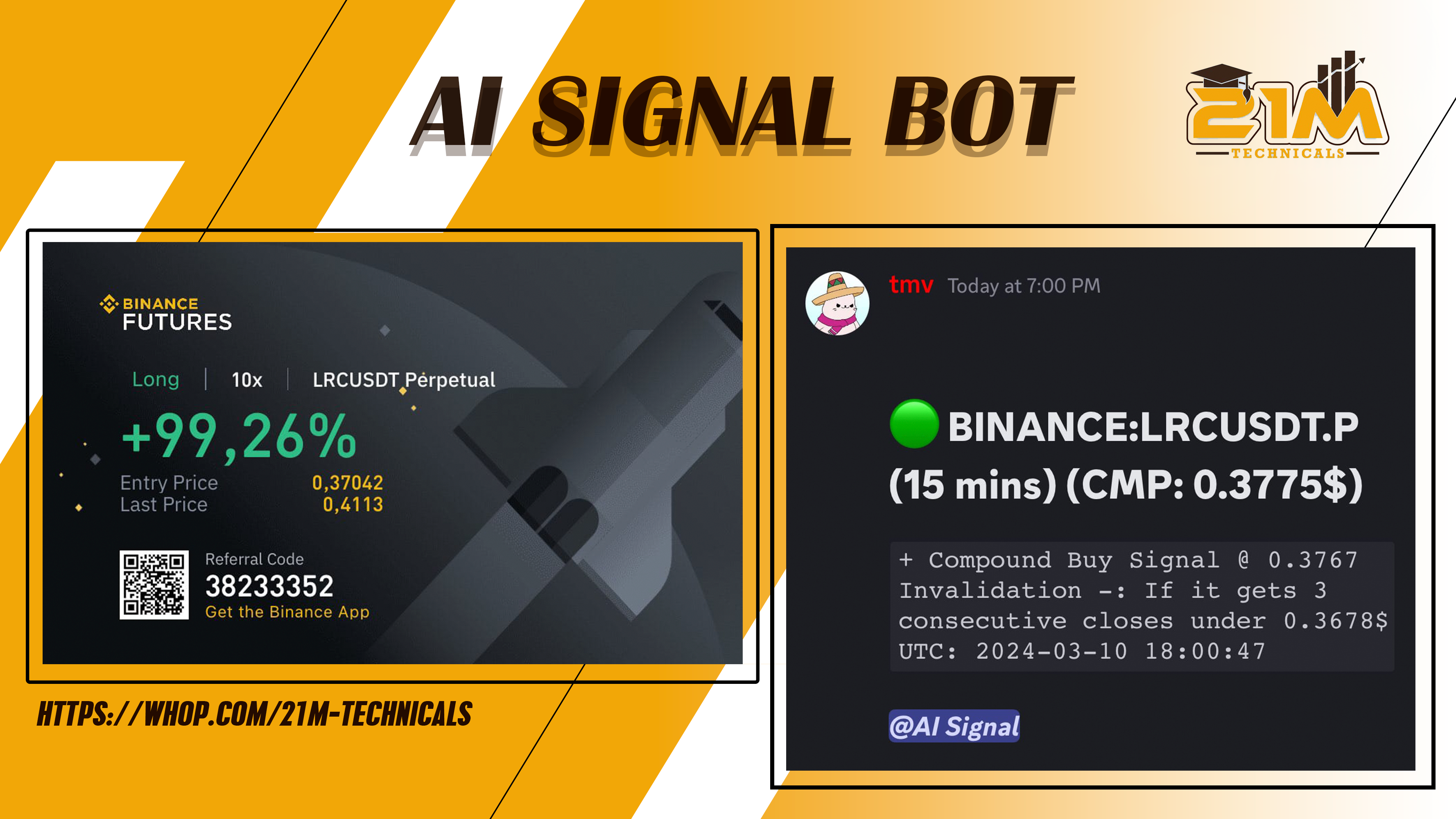 LRC BY AI SIGNAL BOT FOR 10% MOVE